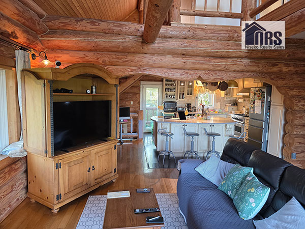 1st Floor living/dining and kitchen area.
